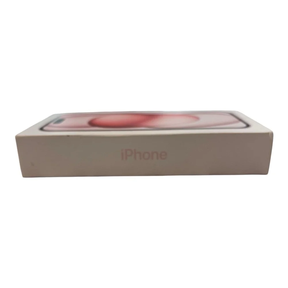 Apple iPhone 15 Box Only Pink 256GB Empty OEM Packaging W/ Inserts Tray No Phone
